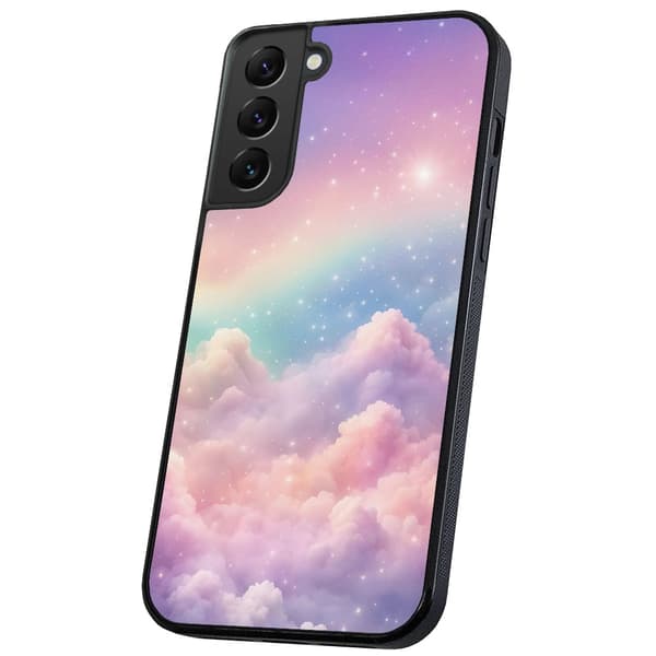 Samsung Galaxy S21 - Deksel/Mobildeksel Rainbow Clouds