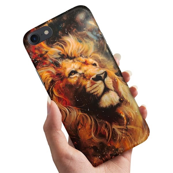Deksel / Mobildeksel til iPhone 5 / 5S / SE - Lion