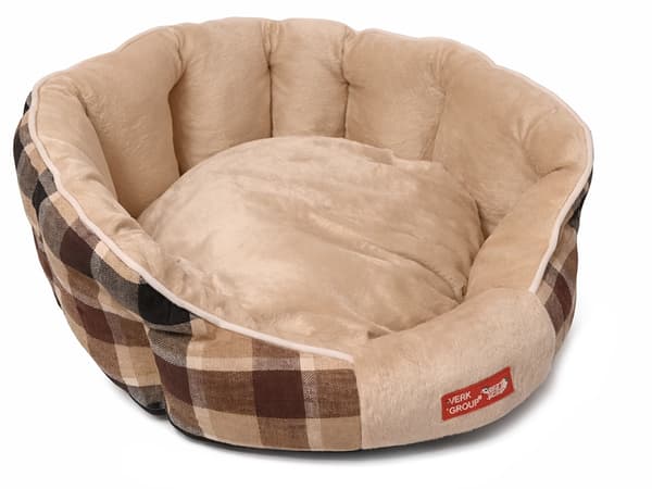 Hundeseng myk fluffy liten medium