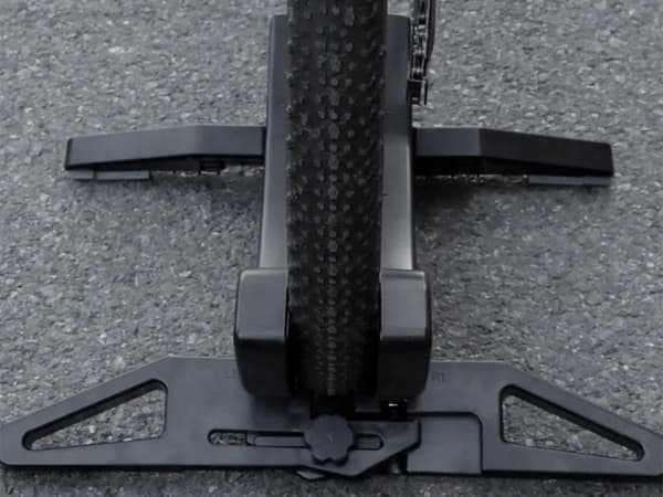 Cykelstativ gulv justerbart
