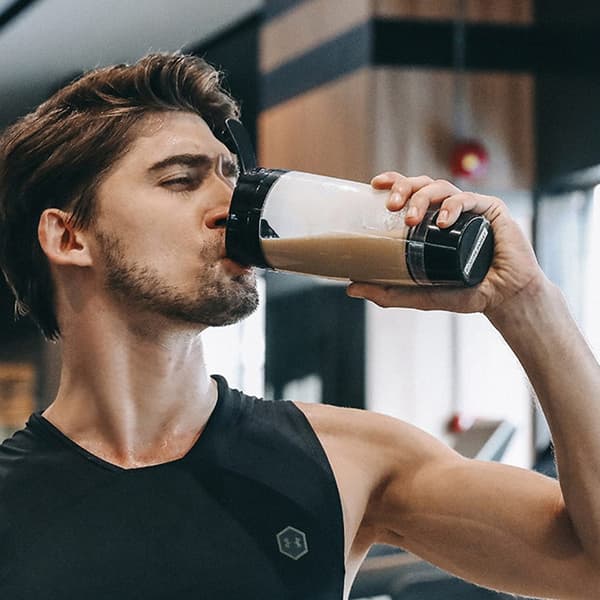 Protein Shaker / Elektrisk Mikser - 500 ml