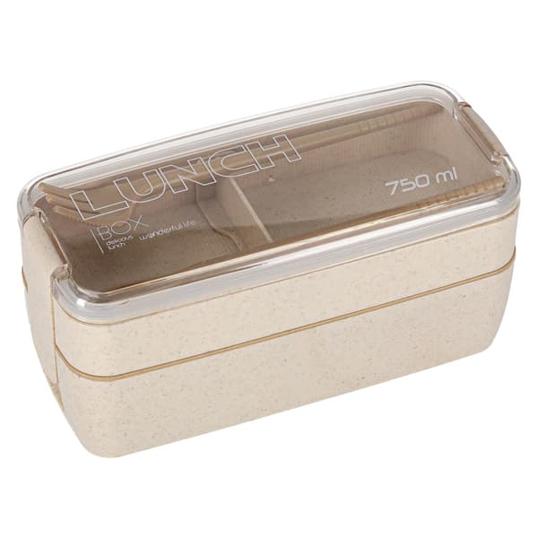 Matboks 750 ml beige