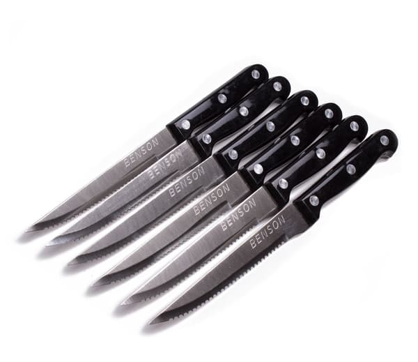 Steakknive 6-pak
