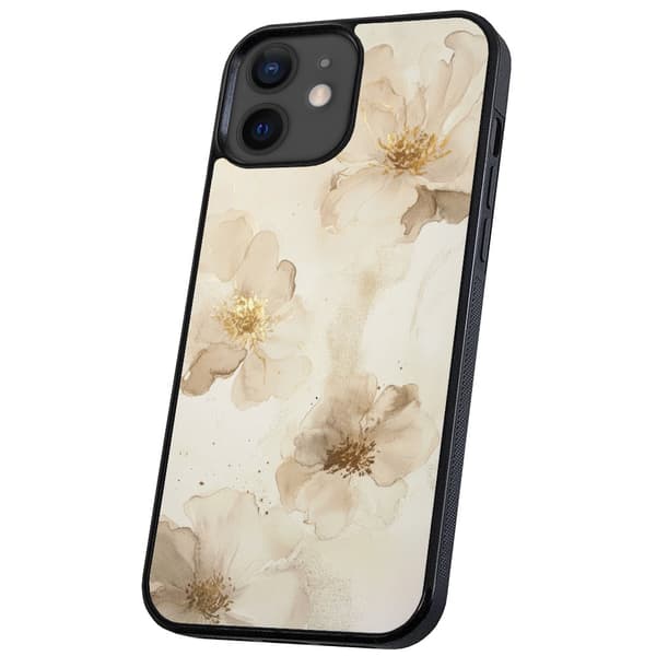 iPhone 12/12 Pro - Deksel/Mobildeksel Flowers