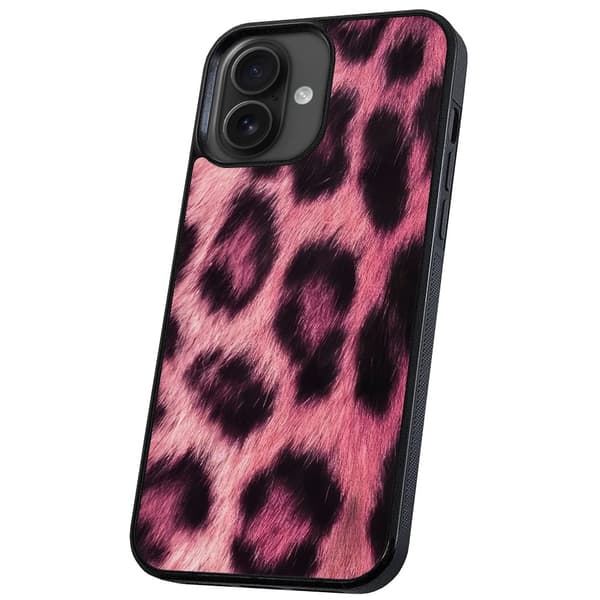 iPhone 17 - Deksel/Mobildeksel Pink Leopard