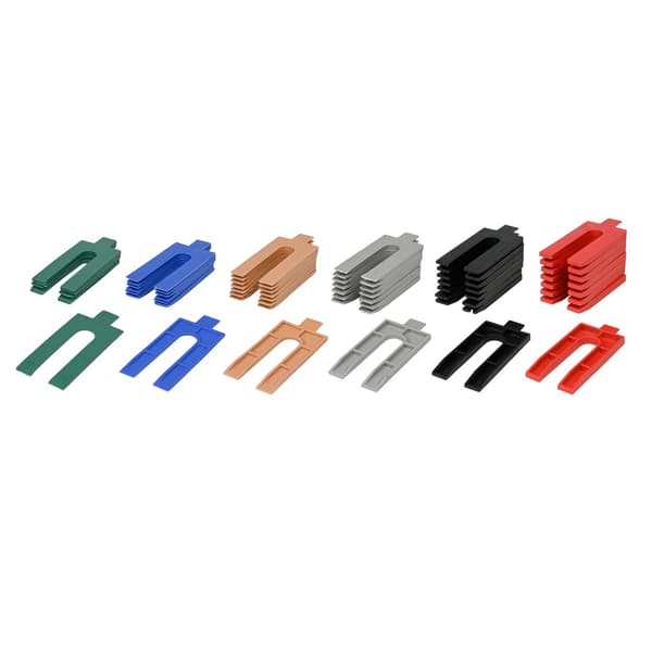 Distansklossar 48-pack mix
