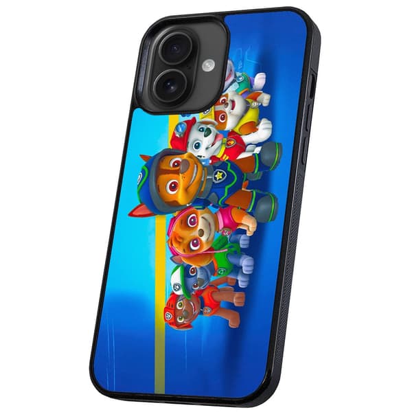 iPhone 16 Plus - Deksel/Mobildeksel Paw Patrol