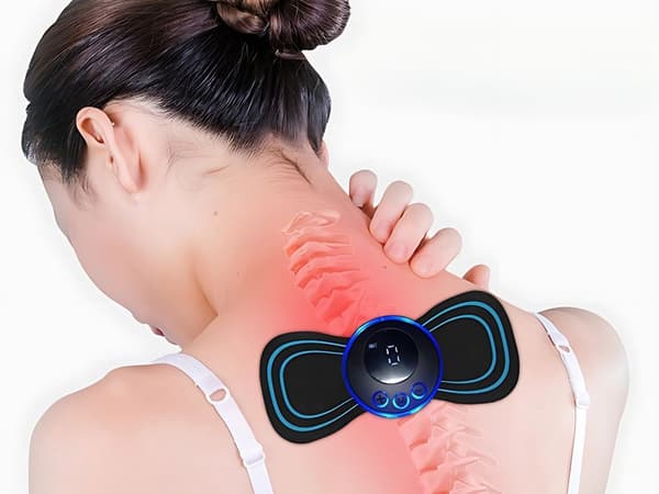 EMS-minimassager - Til mave, nakke, 19 niveauer