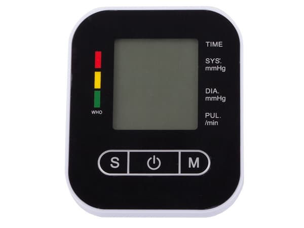 Blodtrycksmätare överarm - LCD-display med arytmikontroll