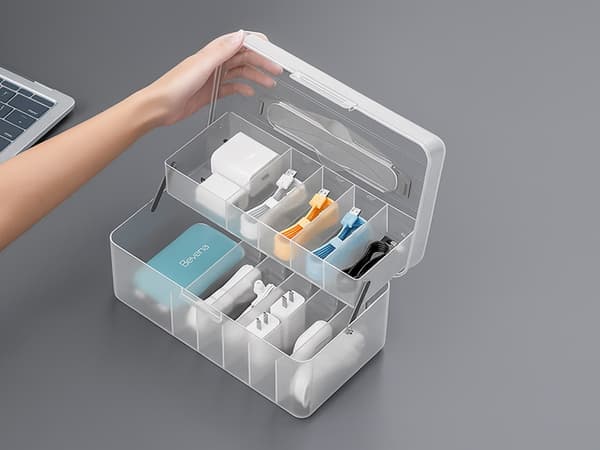 Kabelorganisator elektronikk oppbevaring