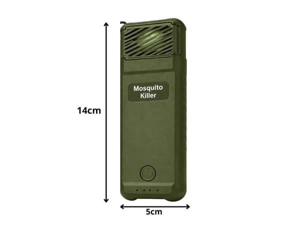 Myggmiddel USB bærbar med refill