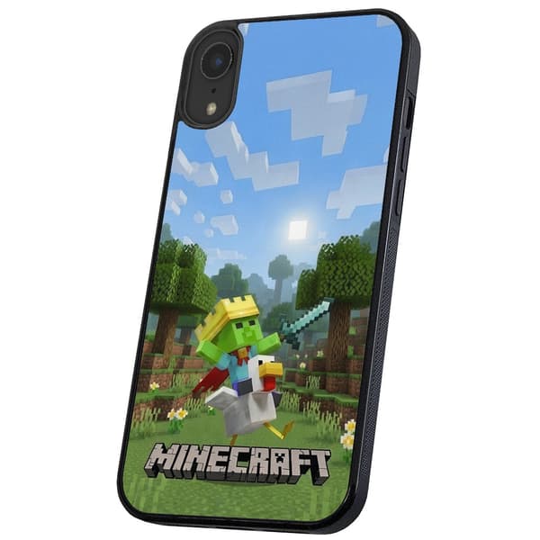iPhone XR - Deksel/Mobildeksel Minecraft