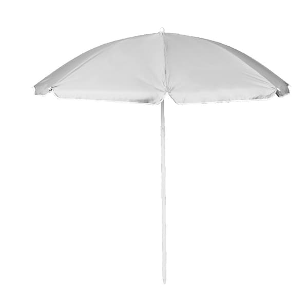 Strandparasol - Parasol med UV-beskyttelse - Grå