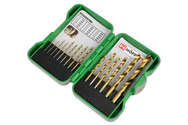 Boresett 15 deler HSS hardt etui