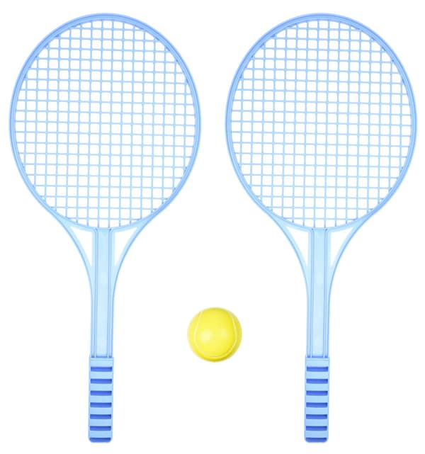 Tennisracket plast 3 dele