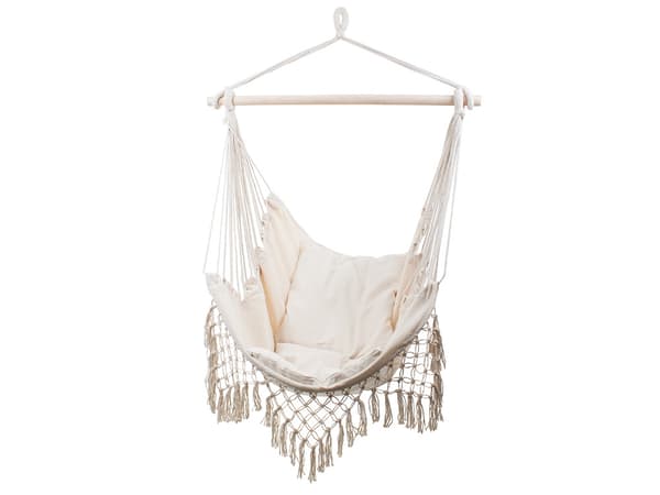 Hengestol - Boho hengekøye med puter