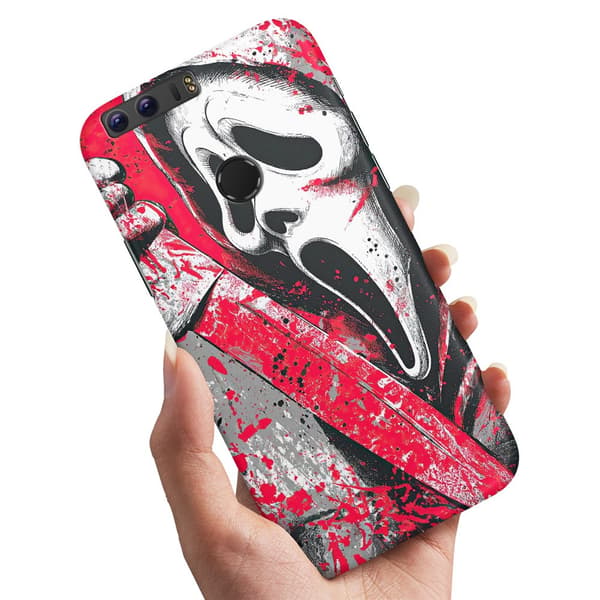 Deksel / Mobildeksel til Huawei Honor 8 - Scream Ghostface