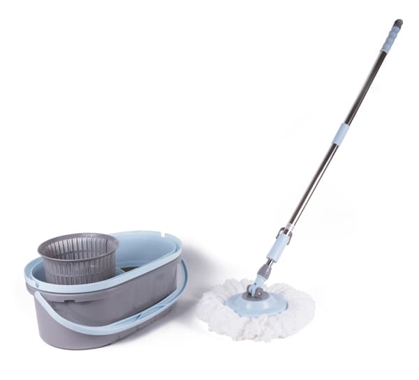 Moppe med spand 360° drejning