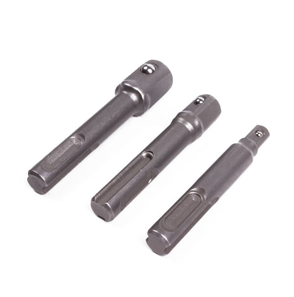 Adapter SDS+ til hylse 1/4-3/8-1/2\"