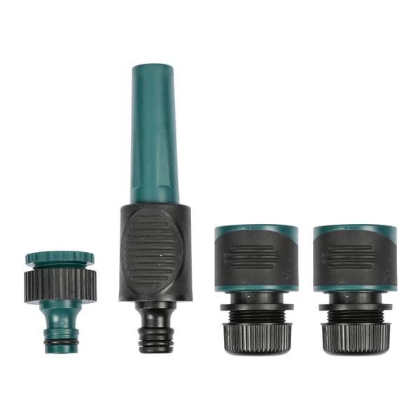 Vannkoblingssett 1/2\" 4 stk soft grip