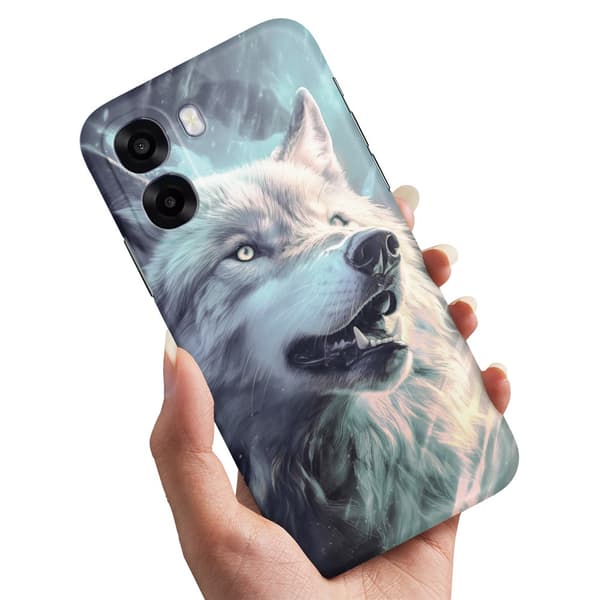 Deksel / Mobildeksel til Oppo A6x 5G - Wolf
