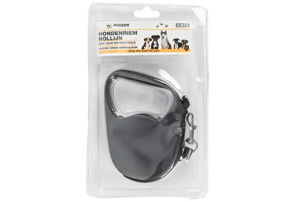 Koiran Flexi-talutin 3 m musta
