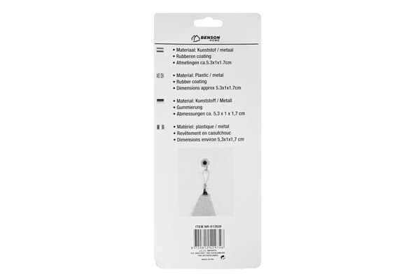Handdukshängare grå/svart 15-pack