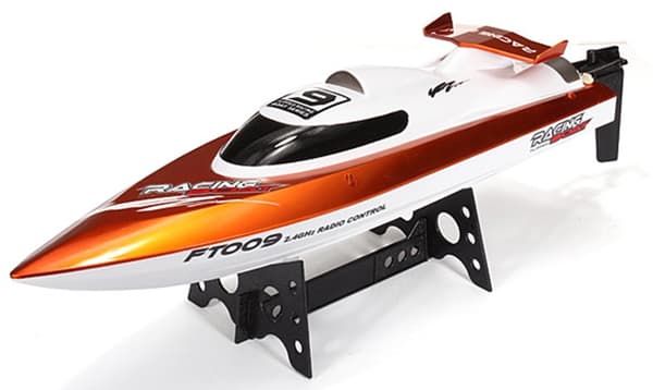 Radiostyrd Racing Båt / RC Motorbåt - FT009 - Red