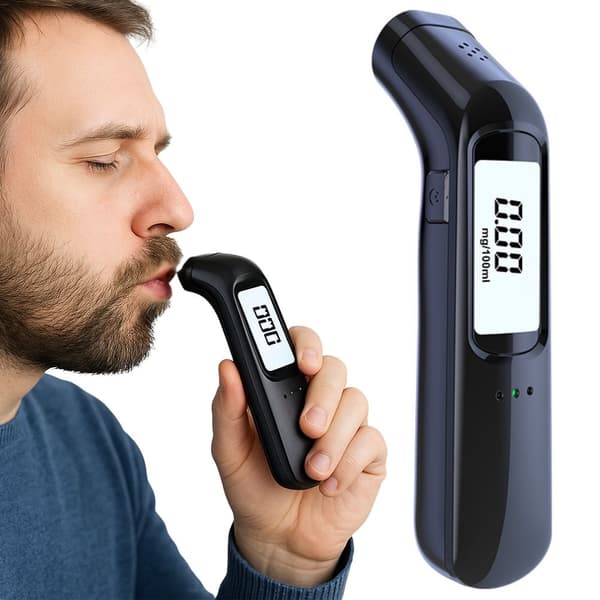 Digital alkoholmåler USB bærbar