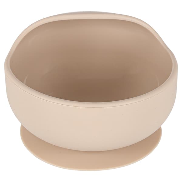 Barneservise Silikon - 9-deler - Beige