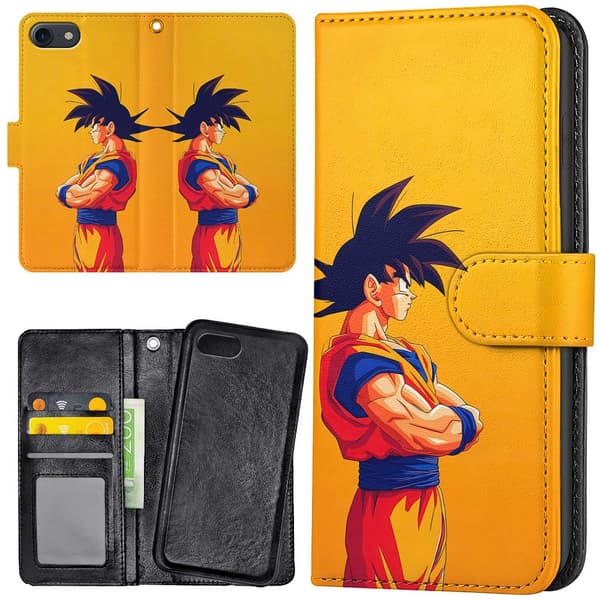 iPhone 16e/17e - Lommebok Deksel Goku
