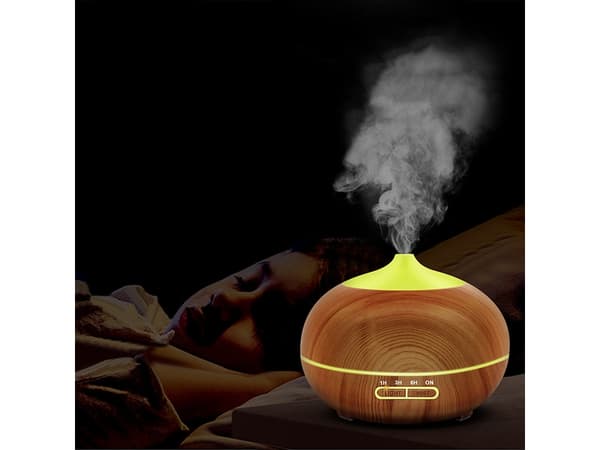 Luftfuktare aromaterapi aromdiffusor tidsbrytare rgb