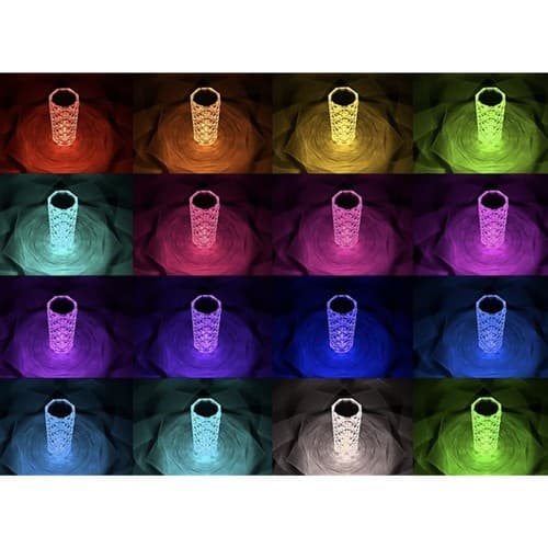 Bordlampe Krystall – RGB
