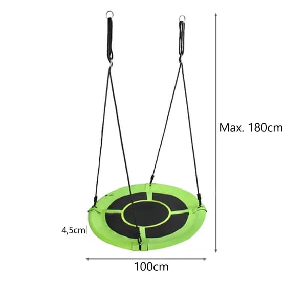 Vennehuske / Huske for Barn – 100 cm