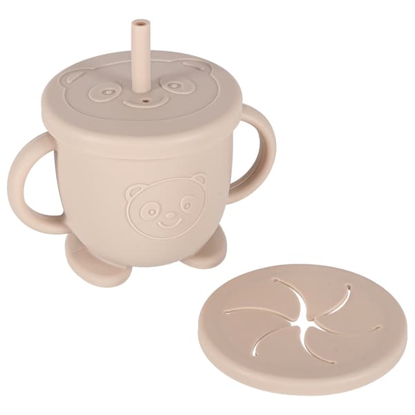 Barneservise Silikon - 9-deler - Beige