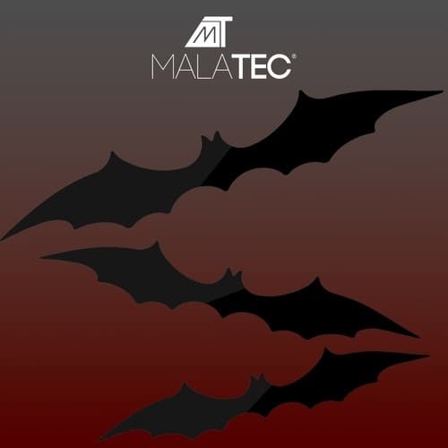 Fladdermöss Självhäftande - Halloween