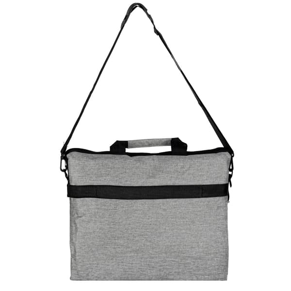 Laptopväska 15.6" axelrem grå