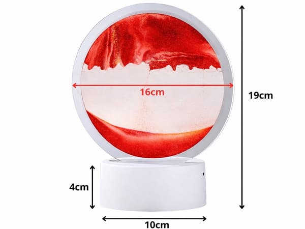 Sandlampa 3D LED RGB