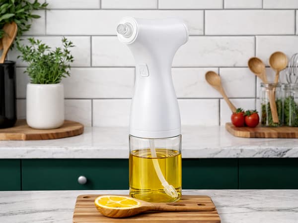 Oljedispenser sprayflaska 200 ml glas