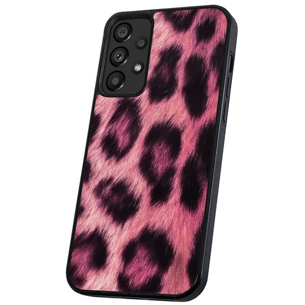 Samsung Galaxy A53 5G - Deksel/Mobildeksel Pink Leopard