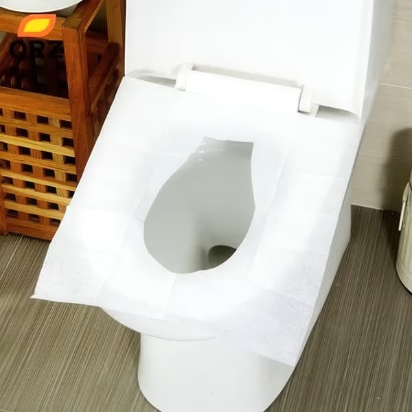 Spylbart Toalettseteovertrekk / Engangsbeskyttelse - 50-Pack