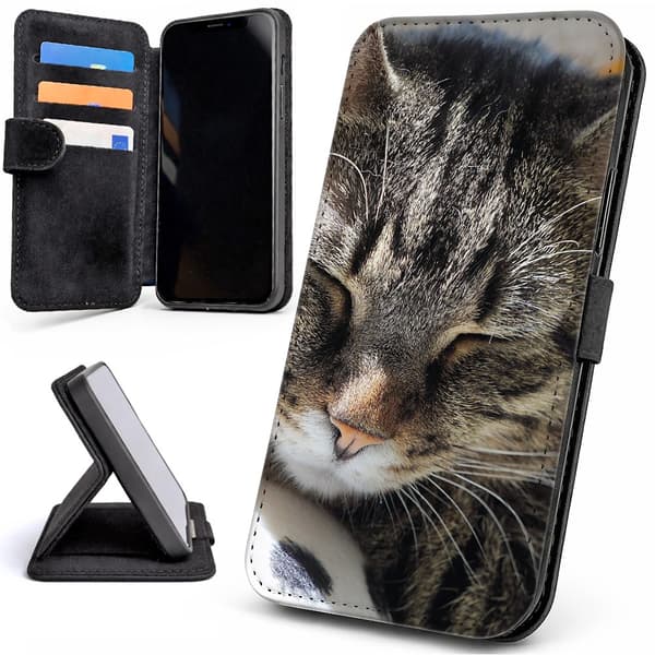 Mobilcover / Etui Cover til iPhone 17 Pro - Sovende Kat