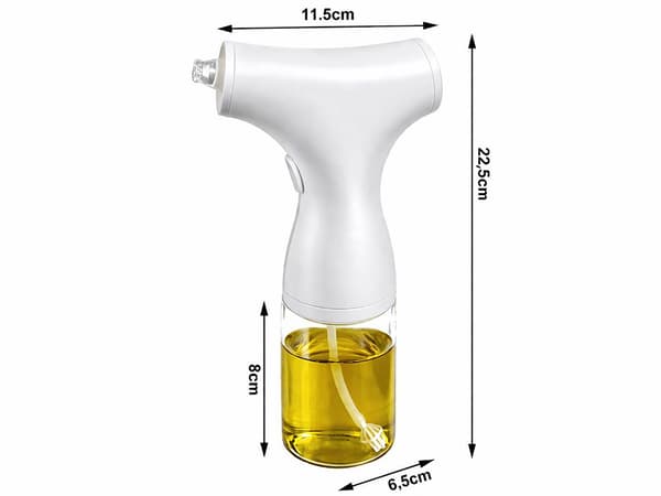 Oljedispenser sprayflaska 200 ml glas