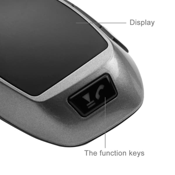 Bluetooth FM-lähetin & MP3 & USB Vastaustoiminnolla - Autoon