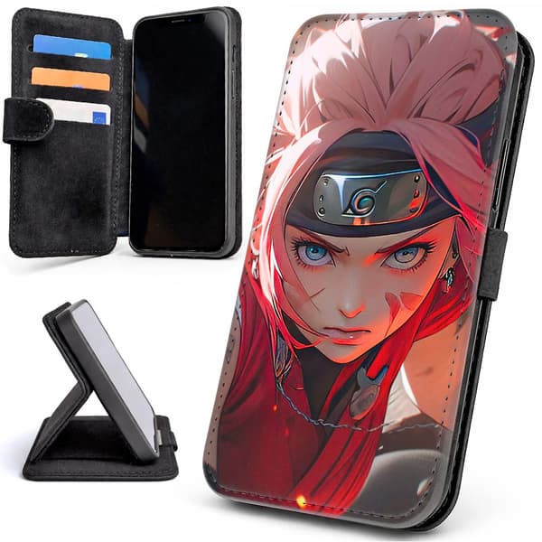 Lommebok Deksel / Mobildeksel til Google Pixel 9A - Sakura Naruto