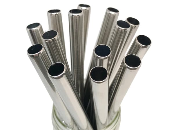 Metallsugrör / Sugrör i Metall - 10-pack
