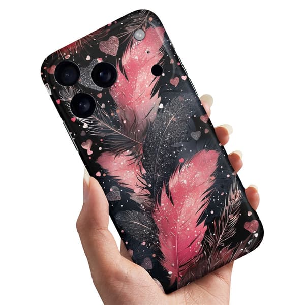 Cover / Mobilcover til iPhone 17 Pro - Feathers