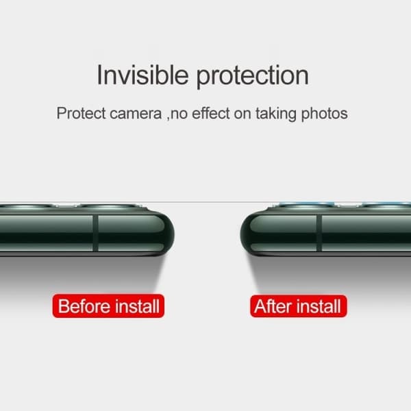 2 kpl iPhone 12 Pro Max - Näytönsuoja Kamera - Karkaistua Lasia