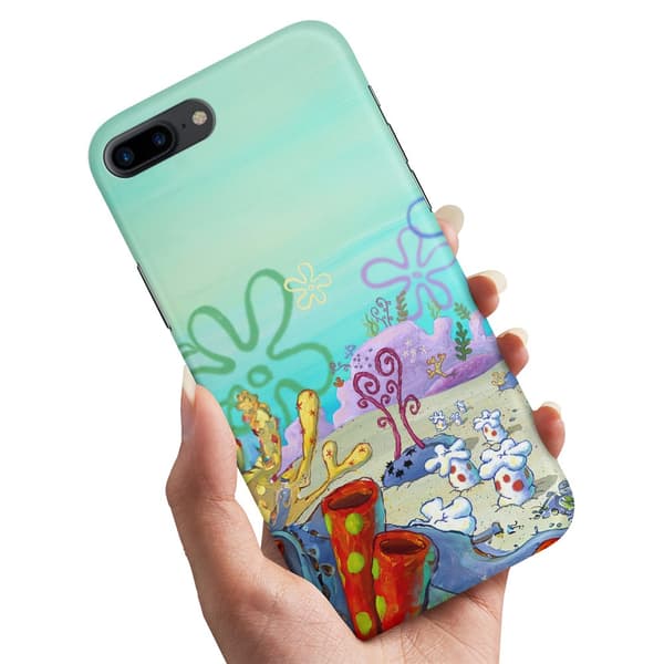Deksel / Mobildeksel til iPhone 7 / 8 Plus - Svampebob