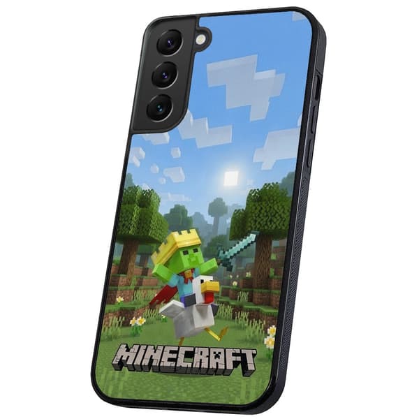 Samsung Galaxy S22 - Deksel/Mobildeksel Minecraft